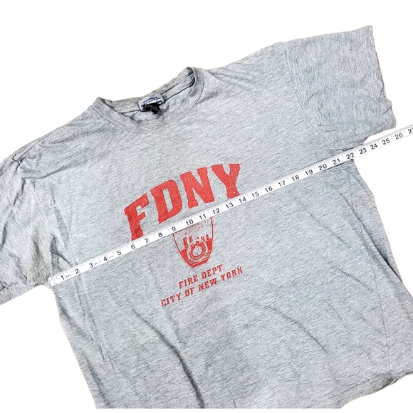 FDNY Shirt FIRE DEPT of NEW YORK CITY Official Licenced Apparel - Picture 3 of 5